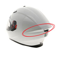 Alerón Agv K-5/K-5 Jet ML-L-XL-XXL blanco