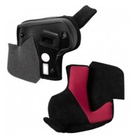 Nolan X-1004 Cheek Pads Grey Red