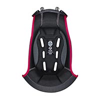 Nolan N60.5 Crown Pad Black Red