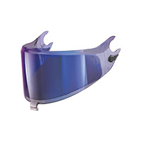 Visiera Shark Vz30046 Omologata Specchiata Blu