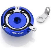 Rizoma Engine Oil Filler Caps Blue