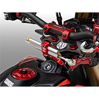 Supporto Ammortizzatore Di Sterzo Dbk Hm 698 Rosso - img 2