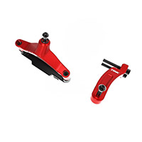 Supporto Ammortizzatore Di Sterzo Dbk Hm 698 Rosso