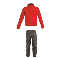 Acerbis Rain Suit Logo Rosso