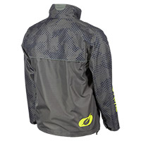 O Neal Shore V.22 Rain Jacket Grey Yellow