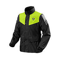 Rev'it Nitric 4 H2o Rain Jacket Black Yellow