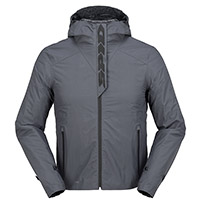 Chaqueta con capucha Spidi Rain gris