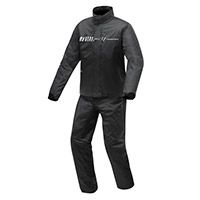 Set Tucano Urbano Diluvio Start Noir L - Housse Moto Pluie Protection