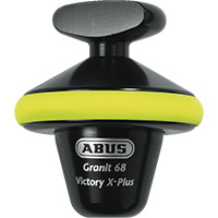 ABUS GRANIT™ Victory XPlus 68 ブラック イエロー ハーフ