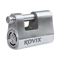 Kovix Kbl12 Alarm Padlock Grey