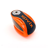 Bloqueo de disco con alarma Kovix KNX6 verde fluo