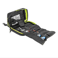 Acerbis Tools Bag Garde-boue Avant Noir/jaune Fluo