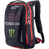 Mochila Alpinestars FQ20 City Hunter negro rojo