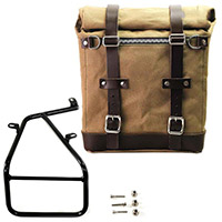 Unit Garage Side Bag Kit Canvas Ninet Black Brown