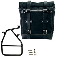 Unit Garage Seitentaschen-Kit Canvas NineT schwarz braun