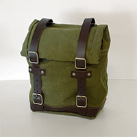 Unit Garage Side Bag Triumph cuadro UG-1005 verde