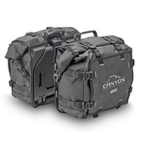 Maletas laterales Givi GRT720 Canyon negras