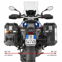 Kit Valigie Givi Trekker Outback Evo 33-37 R1300 Gs Nero