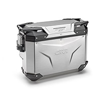 Valise latérale Givi Trekker Outback Evo 33 aluminium