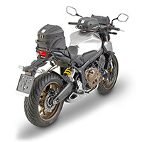 Givi St607B拡張可能なサドルバッグブラック - 2