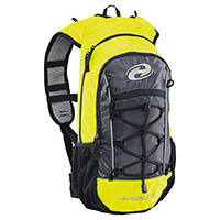 Held To-go Backpack Black Yellow Fluo