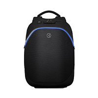 Mochila InTempo Tekniko Led negro azul