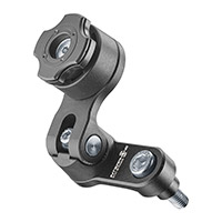 Interphone Quiklox Handlebar Riser Holder Black