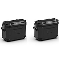 Kappa K Force Kfr37 Side Cases Pair Black