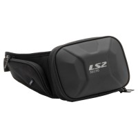 LS2 Shield Pro 3L Black Waist Bag