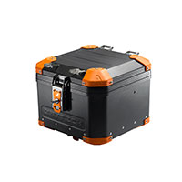 Mytech Model-x 44 Lt Top Case Black Orange