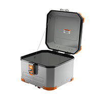 Mytech Model-x 44 Lt Top Case Grey Orange - 3