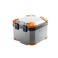 Mytech Model-x 44 Lt Top Case Grey Orange - 2