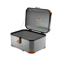 Mytech Model-x 58 Lt Top Case Grey Orange - 3