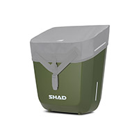 Shad Bike Box 20l Fixed Mount Bag Green
