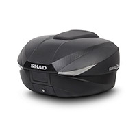 Baùl Shad SH58X Expandable carbono + respaldo - 5