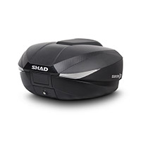 Shad Sh58x Expandable Top Case Carbon + Backrest