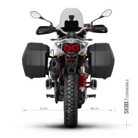 Kit de Bolsas Shad SH38X Alu + Sistema 3P Moto Guzzi V85TT 24 - img 2