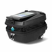 Shad E09cl Pro Click System Tank Bag Black