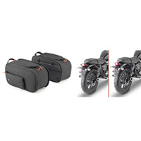 Kit Maletas laterales Kappa ST105 Triumph Street Twin 900