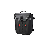 Bolsa Derecha Con Placa Sw Motech SysBag WP M negro