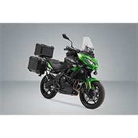 Sw Motech Trax Adv Versys 650 Top Case Kit Black