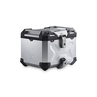 Sw Motech Trax Adv Desertx Top Case Kit Silver