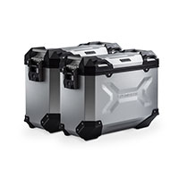 Sw Motech Trax Adv 37 V-strom 1000 Cases Kit Silver