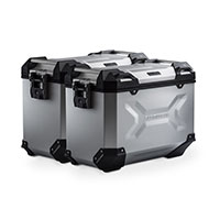 Sw Motech Trax Adv 45 Tracer 7 Cases Kit Silver