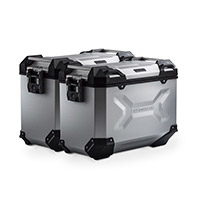 Sw Motech Trax Adv 45 R1300 R Side Cases Kit Silver