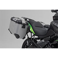 Kit valises Sw Motech Trax ADV 37 Versys 650 argent - 2