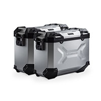 Sw Motech Trax Adv 37 Versys 650 Cases Kit Silver