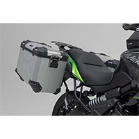 Sw Motech Trax Adv 45 Versys 650 Cases Kit Silver