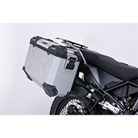 SW Motech Trax ADV サイドケース CF Moto 800 MT-X シルバー
