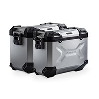 Sw Motech Trax Adv Tiger 900 Side Cases Kit Silver